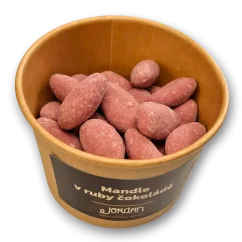 Mandle v ruby čokoládě, 100g