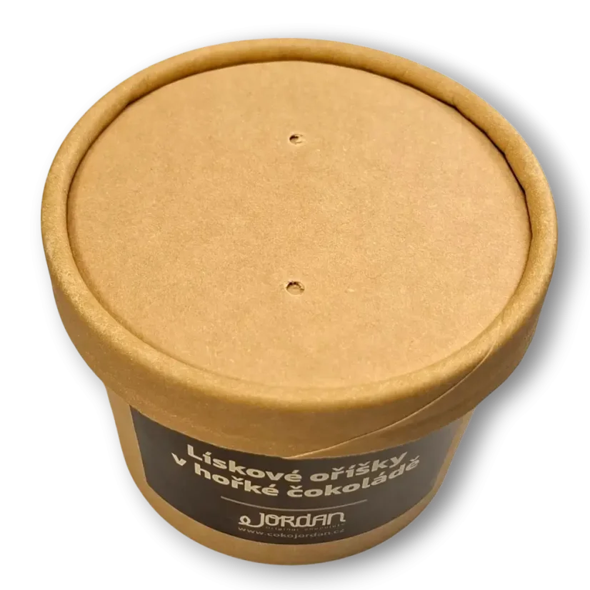 Lískové oříšky v hořké čokoládě, 100g
