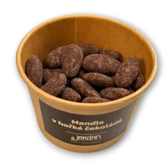 Mandle v hořké čokoládě, 100g