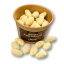 Mandle v bílé čokoládě, 100g