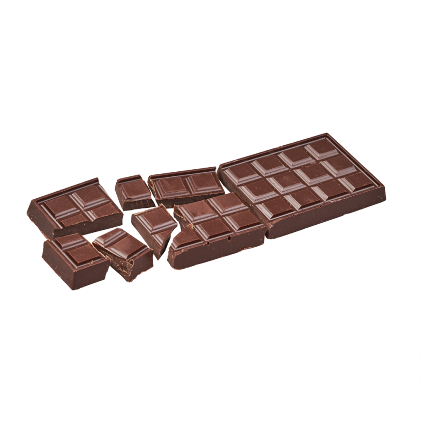 Velká čokoláda - Hořká, 250g - Vzhled/Obal: Srdce