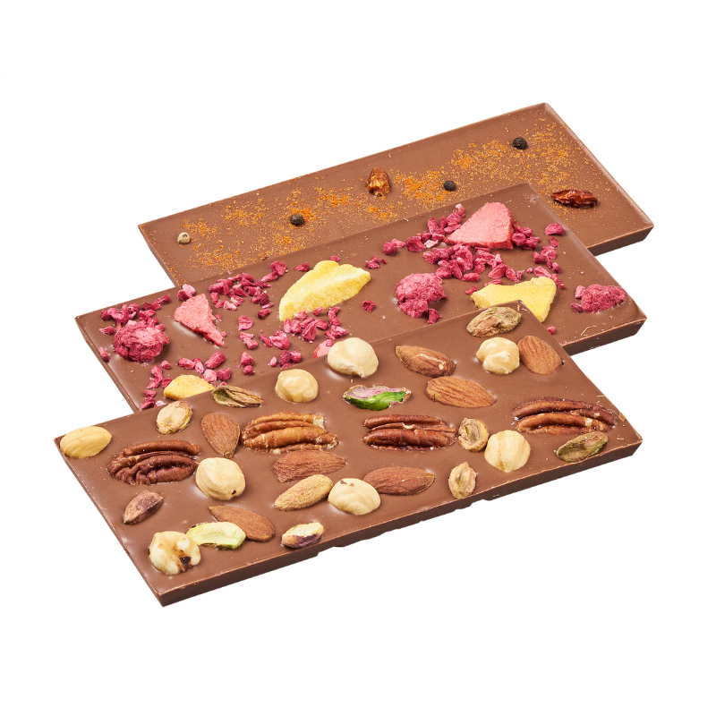 Lámanka - Mléčná, 100g - Posyp: Koření