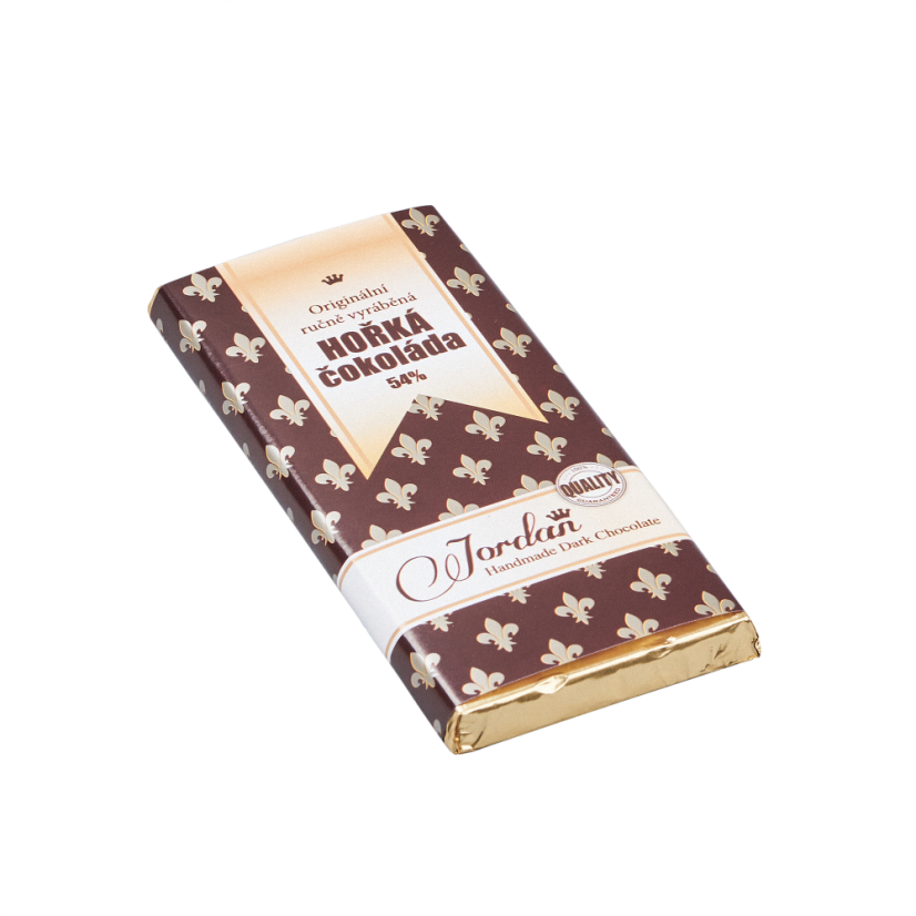 Čokoláda - Hořká, 50g - Vzhled/Obal: Děčín