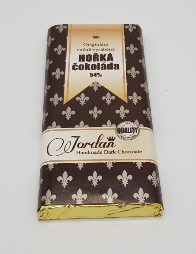 Čokoláda - Hořká, 50g - Vzhled/Obal: Jordan
