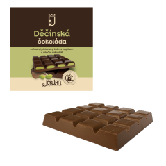 Děčínská čokoláda - mléčná, 100g