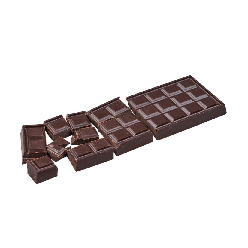 Velká čokoláda - Extra hořká (70%), 250g - Vzhled/Obal: Srdce