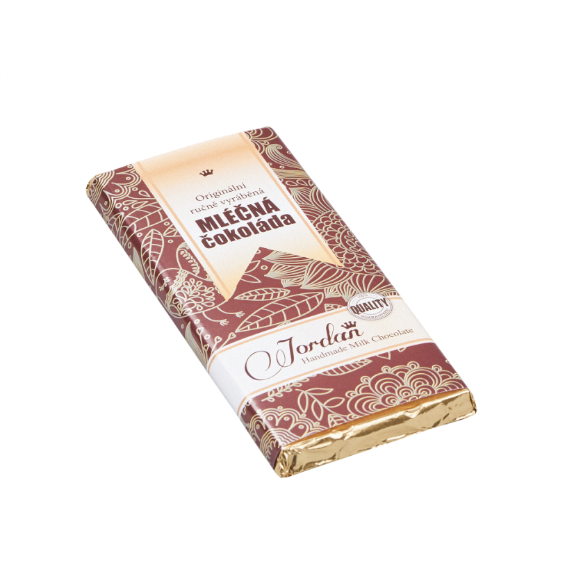 Čokoláda - Mléčná, 50g - Vzhled/Obal: Srdce