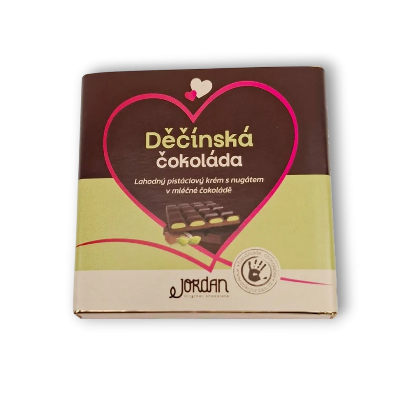 Děčínská čokoláda - hořká, 100g