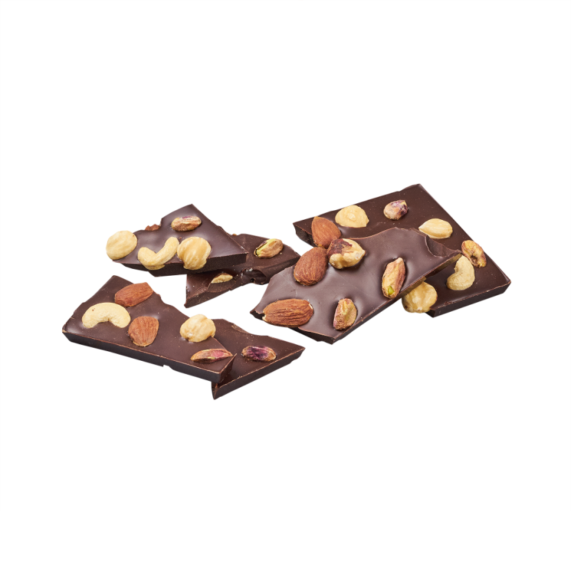 Lámanka - Hořká, 100g - Posyp: Ořechy