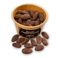 Mandle v hořké čokoládě, 100g